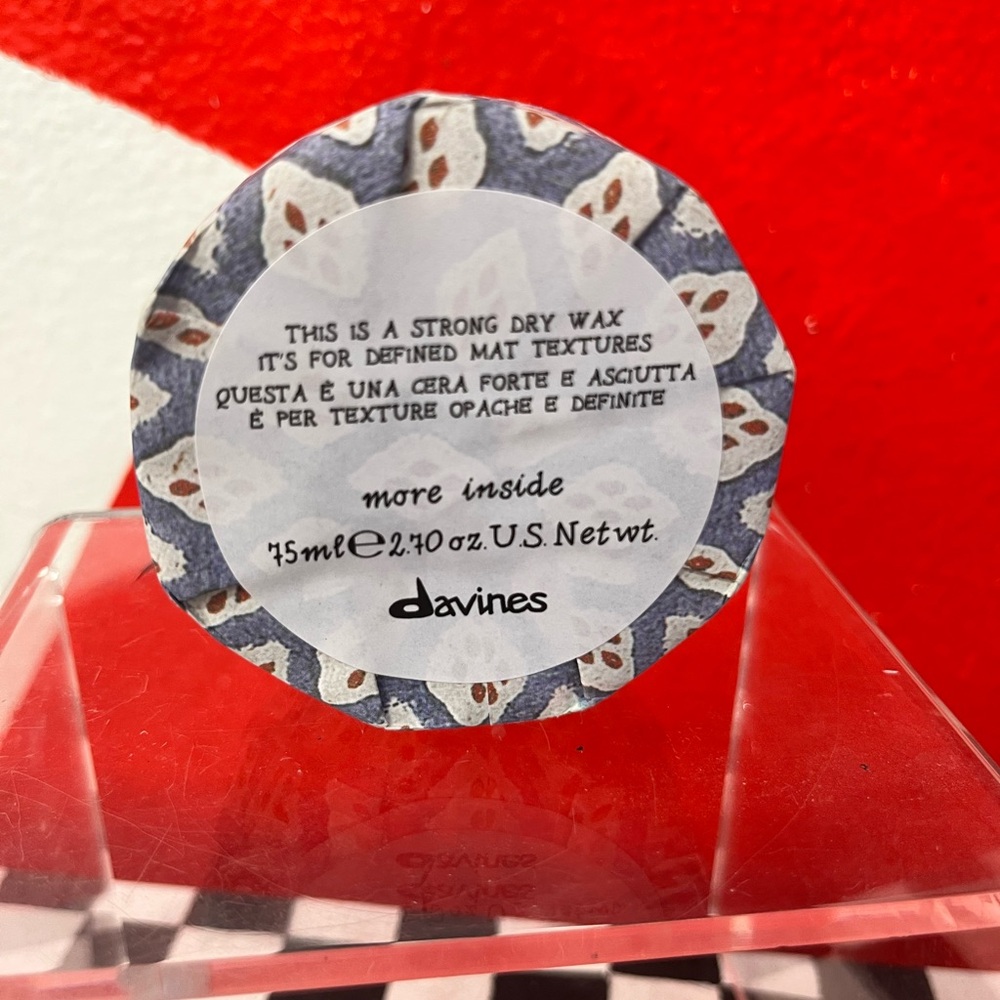 Davines Strong Dry Wax